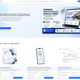 silesiasites Zbigniew Bernacki - Oferta agencji interaktywnej: strony WWW, Facebook firmowy i wizytówki Google. Laptop i smartfon prezentują przykładowe realizacje. Zwiększ widoczność firmy w 30 dni.