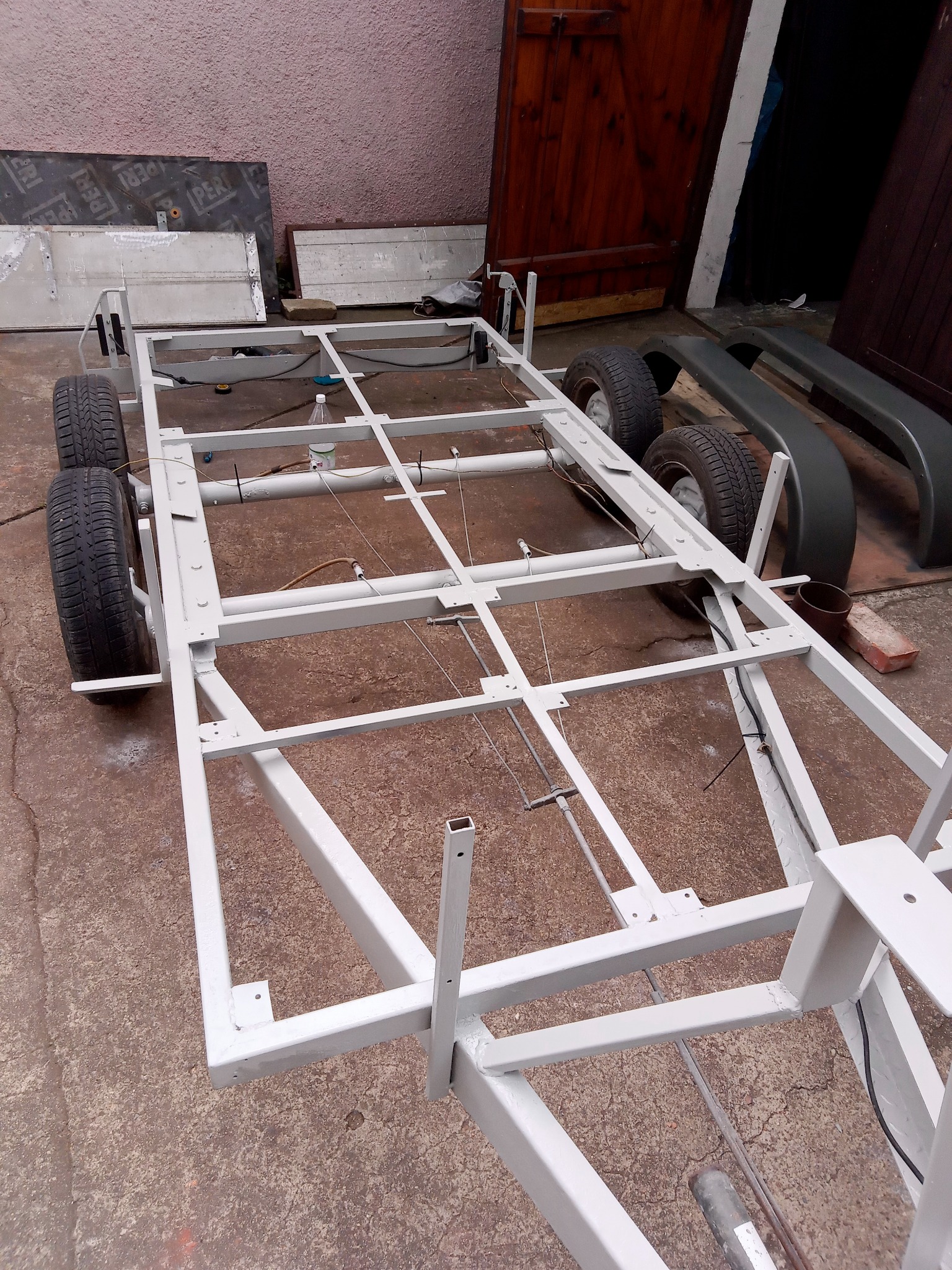 Remont przyczepki samochodowej