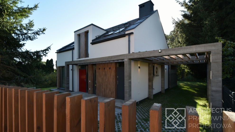 Projekt domu jednorodzinnego w Pelniku.