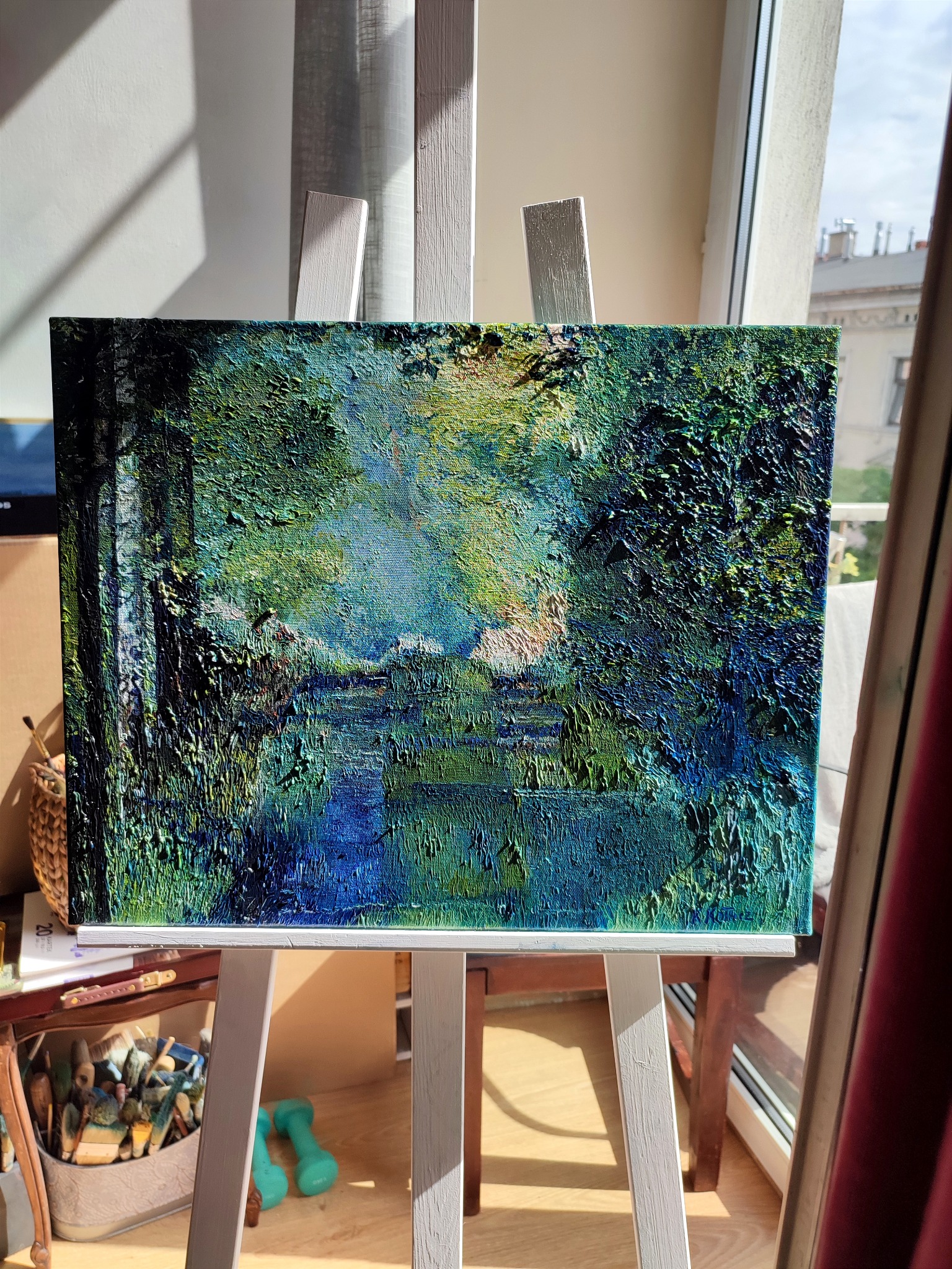 Pejzaż Obraz olejny