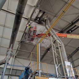 Cps technology - Czyszczenie hali odlewni