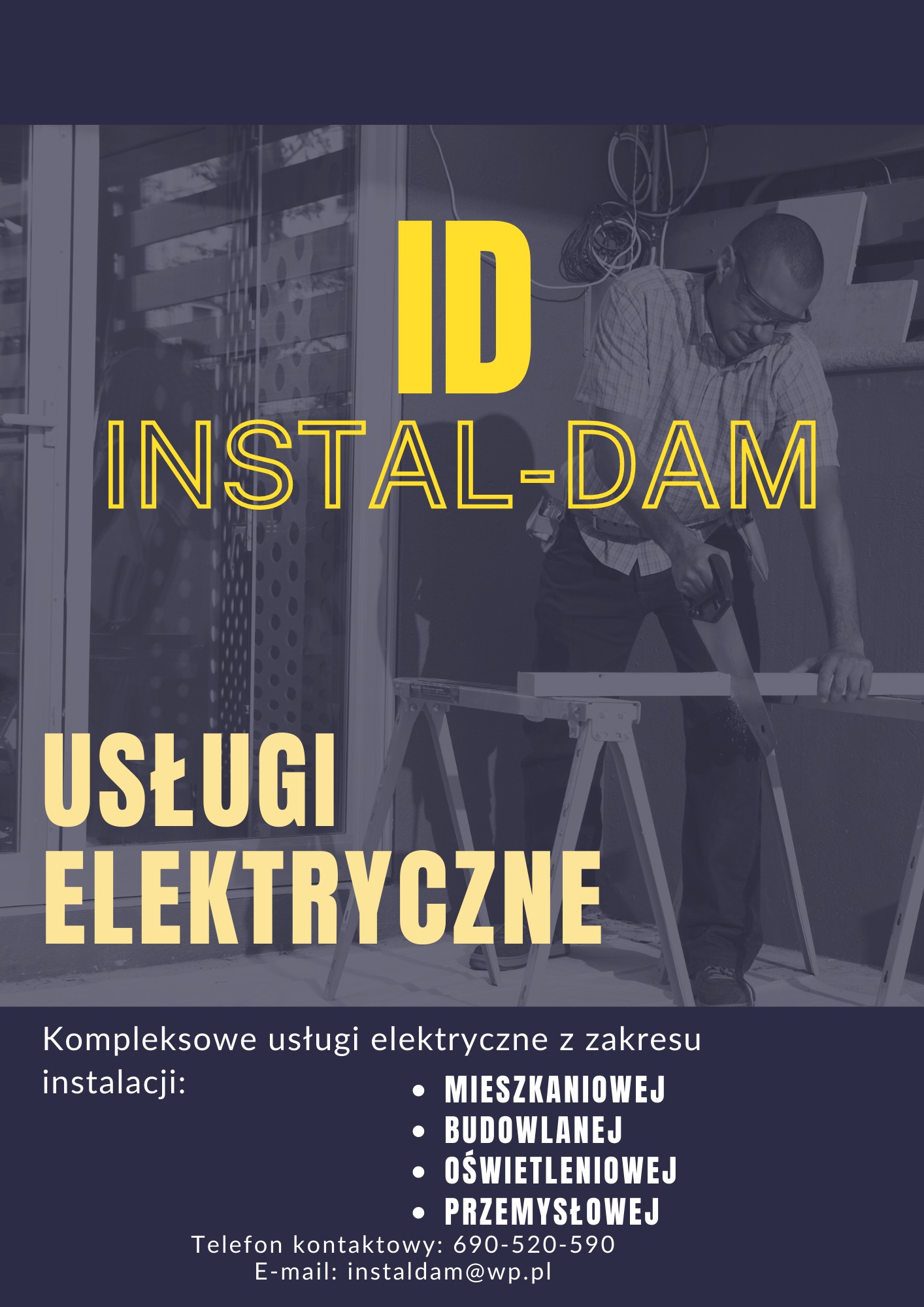 Projekt ulotki firmowej