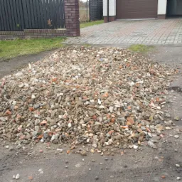 gruz mielony na utwardzenie drogi