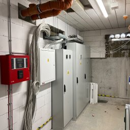 Zrobienia pomieszczenia technicznego według projektu 