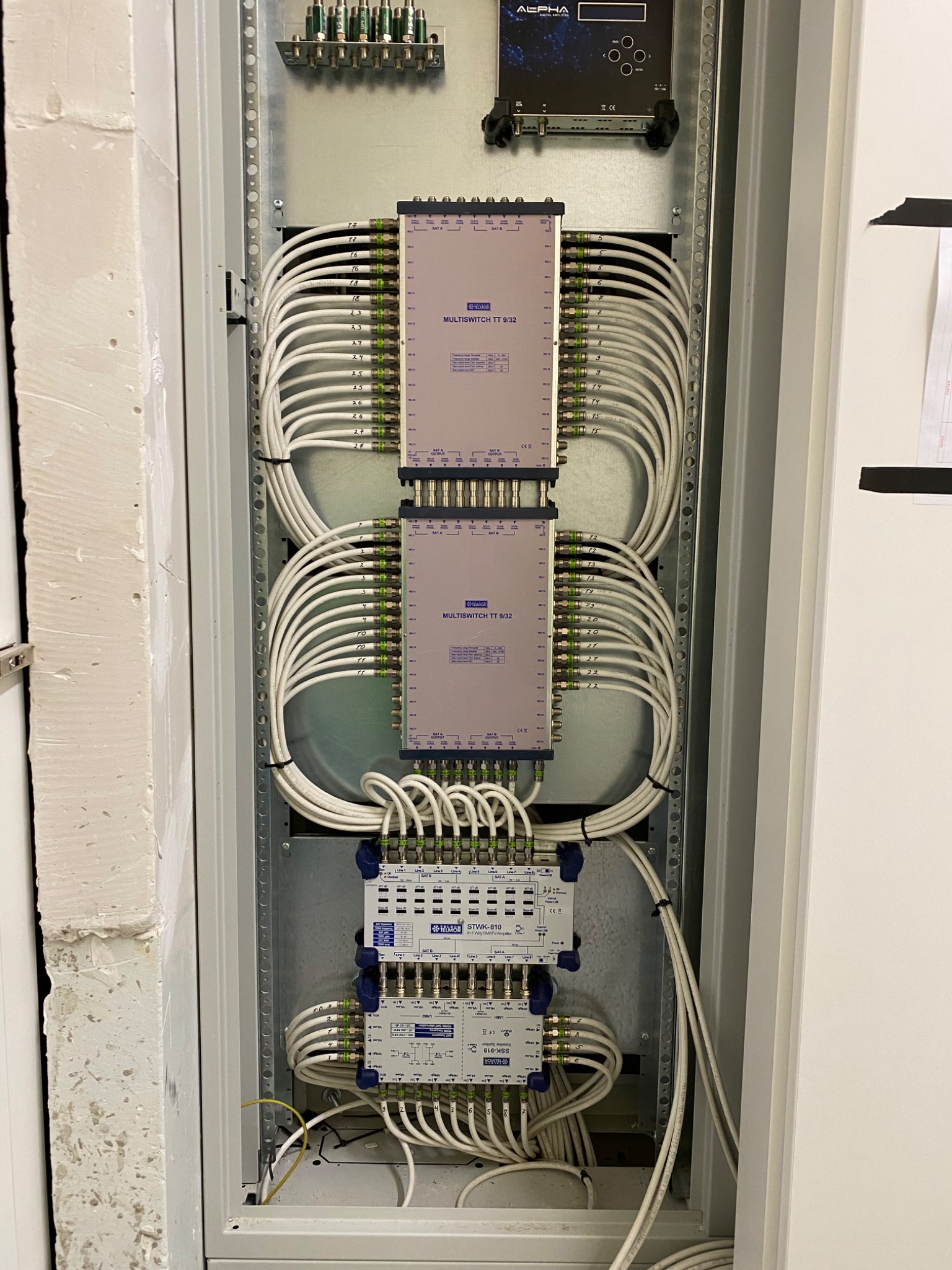 Montaż systemu telewizji