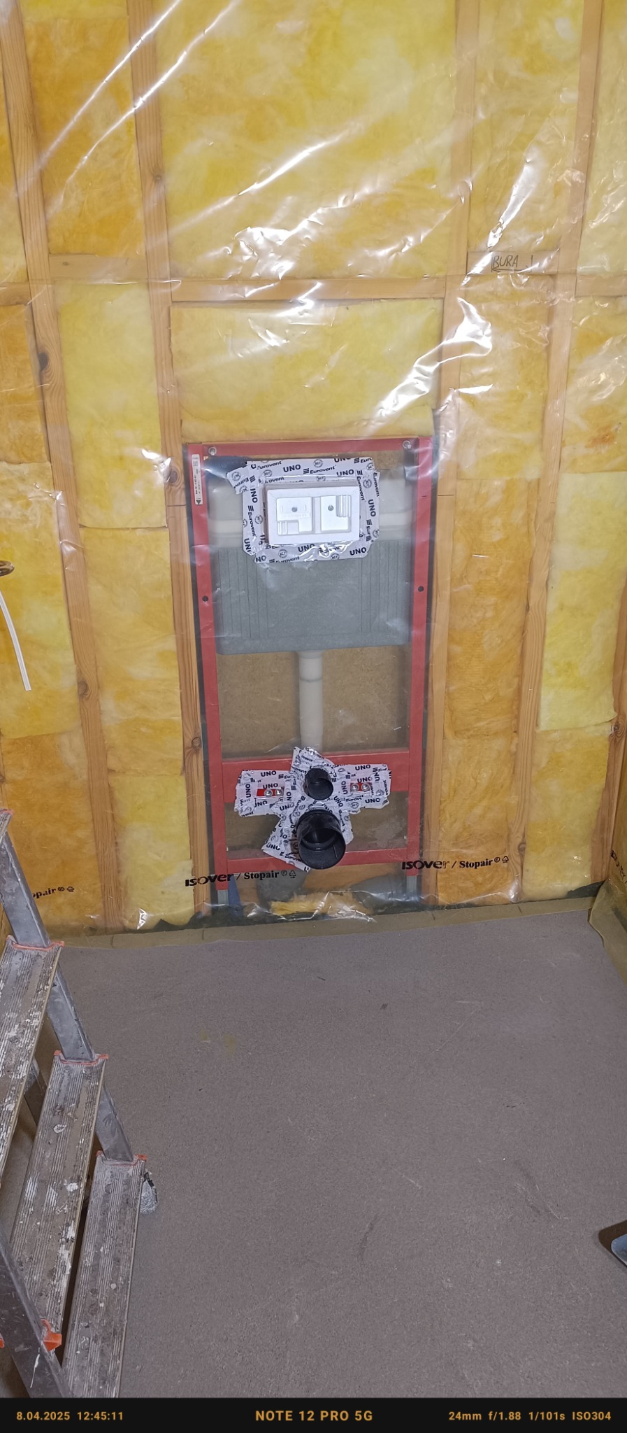 Paroizolacja w domu szkieletowym.