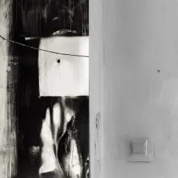 zdjęcie przed i po - sprzątanie po pożarze