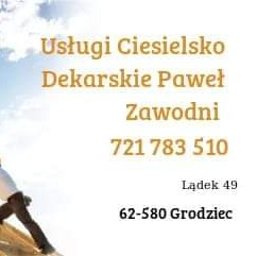 Uslugi ciesielsko dekarskie Paweł Zawodni - Konstrukcje Dachowe Drewniane Konin