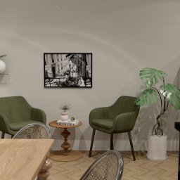 wizualizacja sypialni w stylu paryskim- Iława 