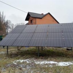 Instalacja PV na gruncie. Gmina Kwidzyn