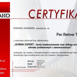 COST Bartosz Tyrała - Profesjonalny Rzeczoznawca Budowlany Łódź