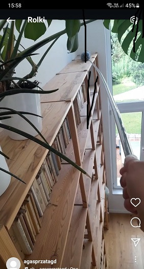 ścieranie kurzu z ciężko dostępnych miejsc