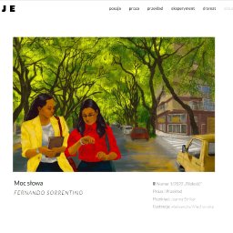 Aleksandra Wiechowska - ilustracja dla magazynu WIZJE