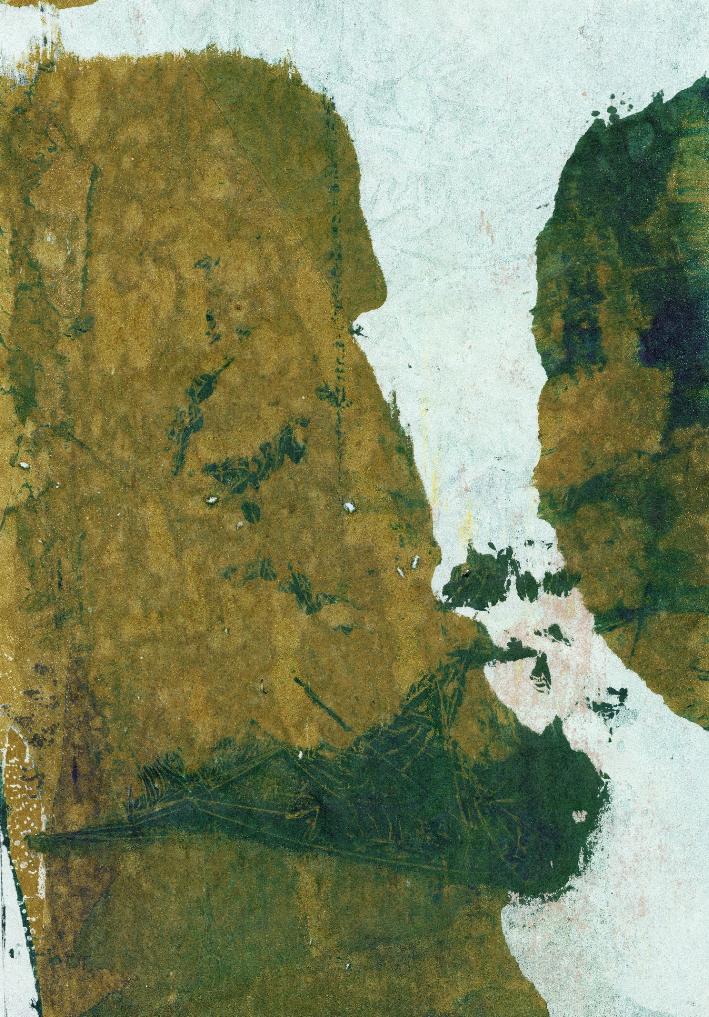 serigrafia 'Atlantyda. Pamięć Raju Utraconego'