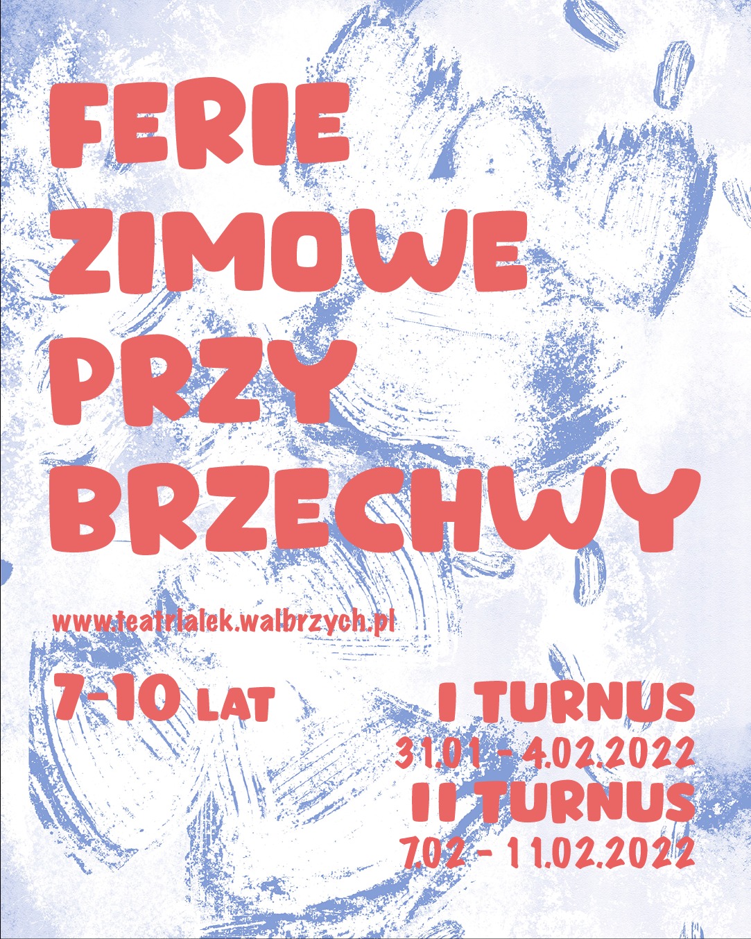 plakat dla Teatru Lalki i Aktora w Wałbrzychu