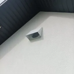 Czerpnia w ścianie szczytowej.