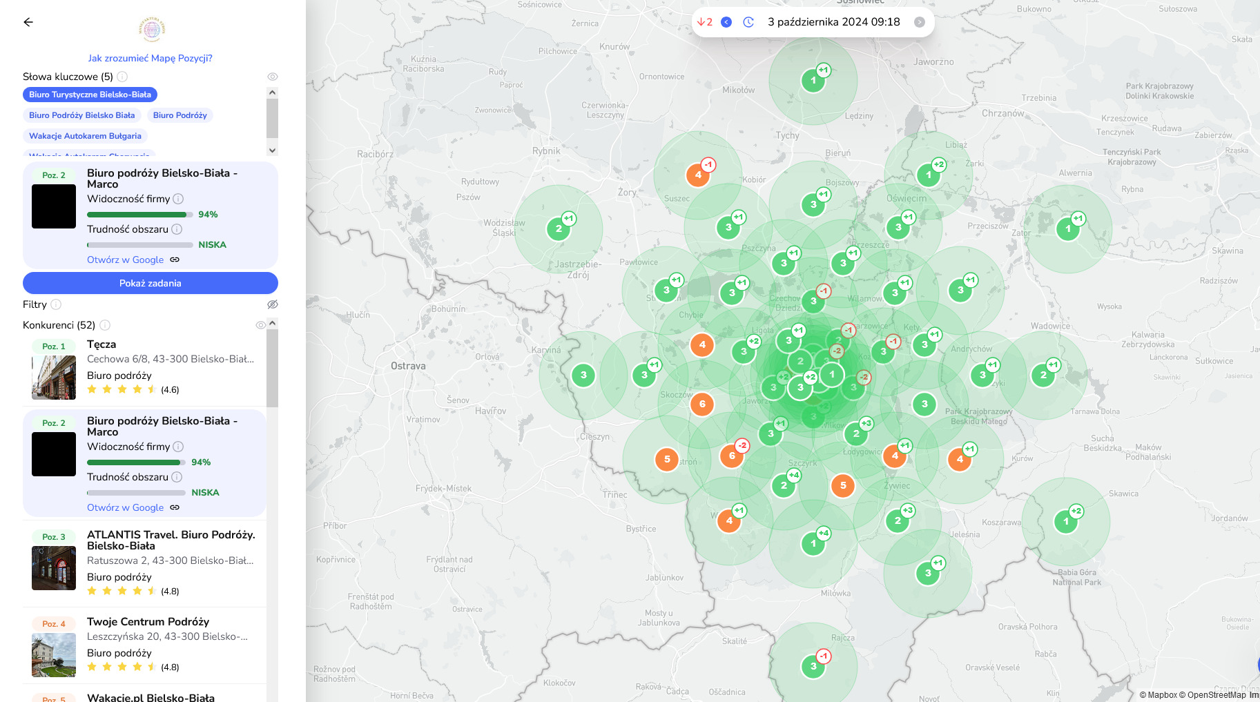 Pozycjonowanie Wizytówki Google Maps