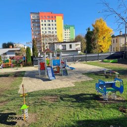 Realizacja placu zabaw przy jednym z przedszkoli w Wodzisławiu Śląskim
