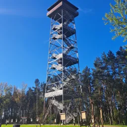 Wieża widokowa w Uhowie - 44m wysokości