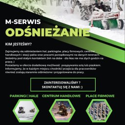 M-SERWIS - Odśnieżanie Chodników Gdańsk