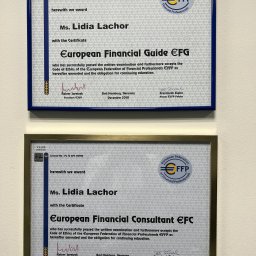 Certyfikowany Doradca Finansowy EFG i EFC