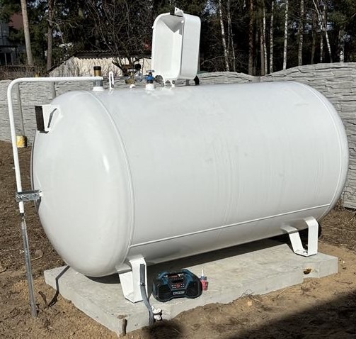 zbiornik LPG V=2700L