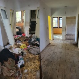 opróżnianie, utylizacja domów