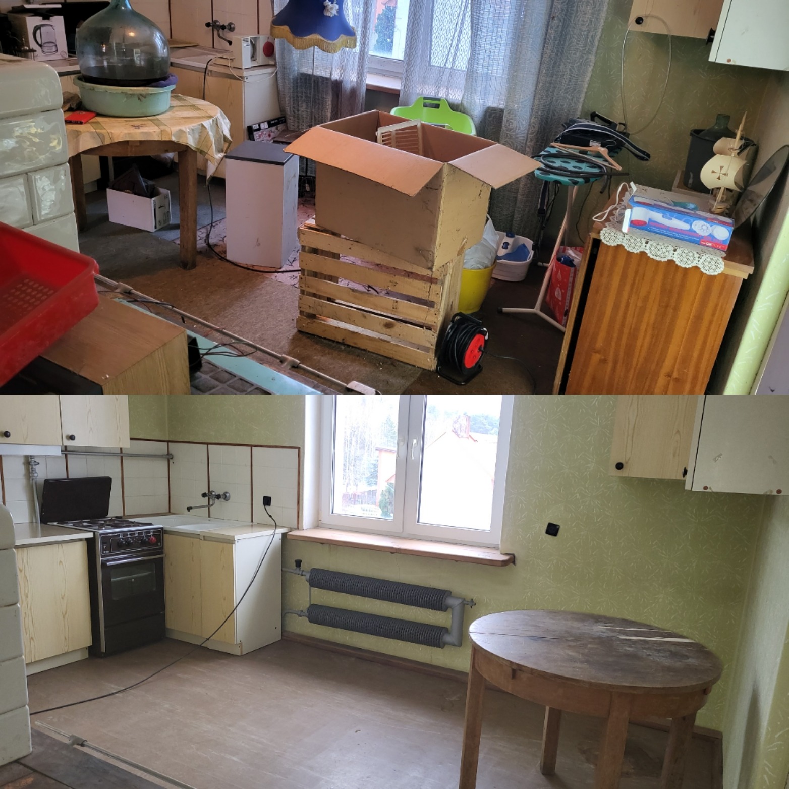 odgracanie, opróżnianie domów, mieszkań, piwnic, strychów wraz z wywozem rzeczy