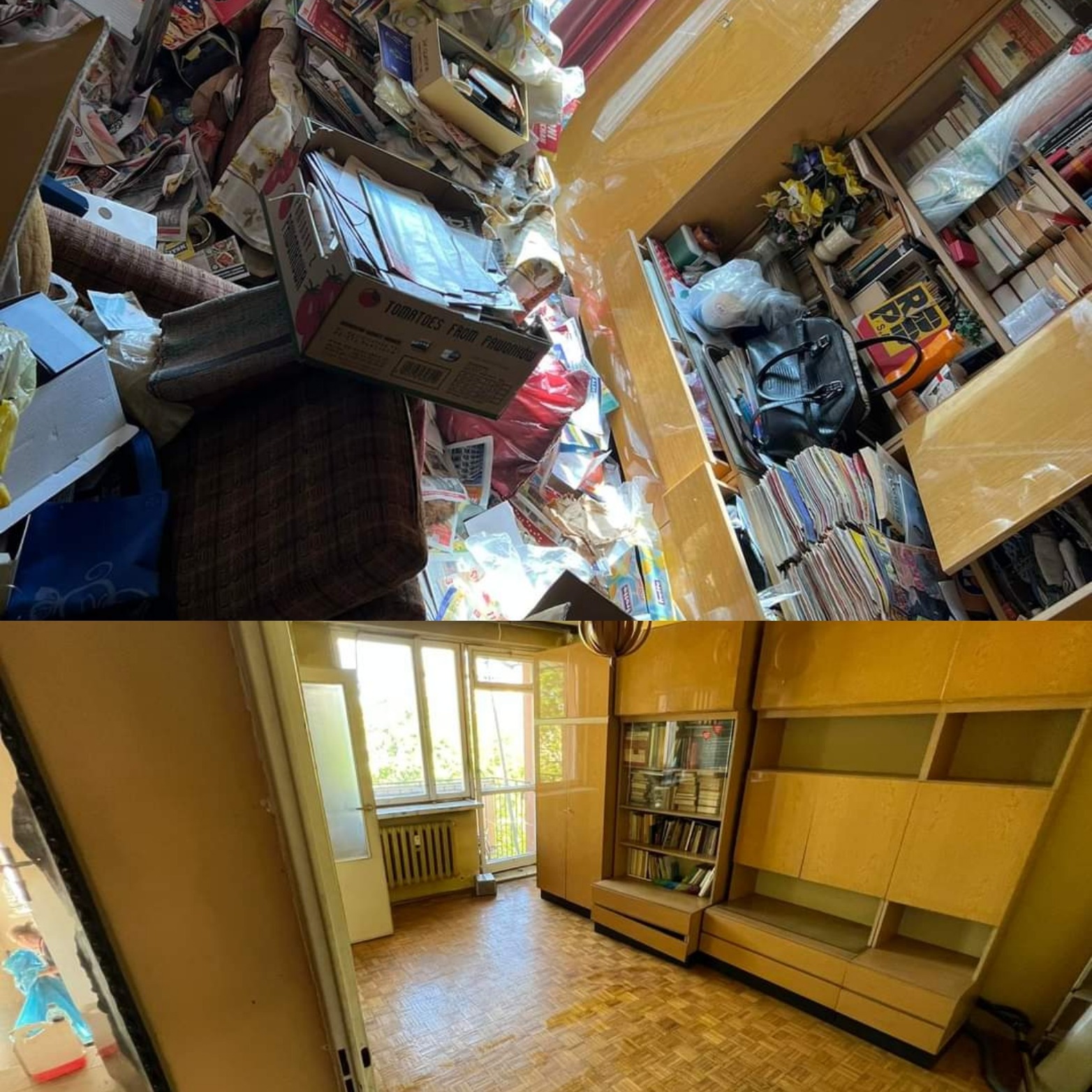 opróżnianie, utylizacja rzeczy z mieszkań, sprzątanie po zmarłych