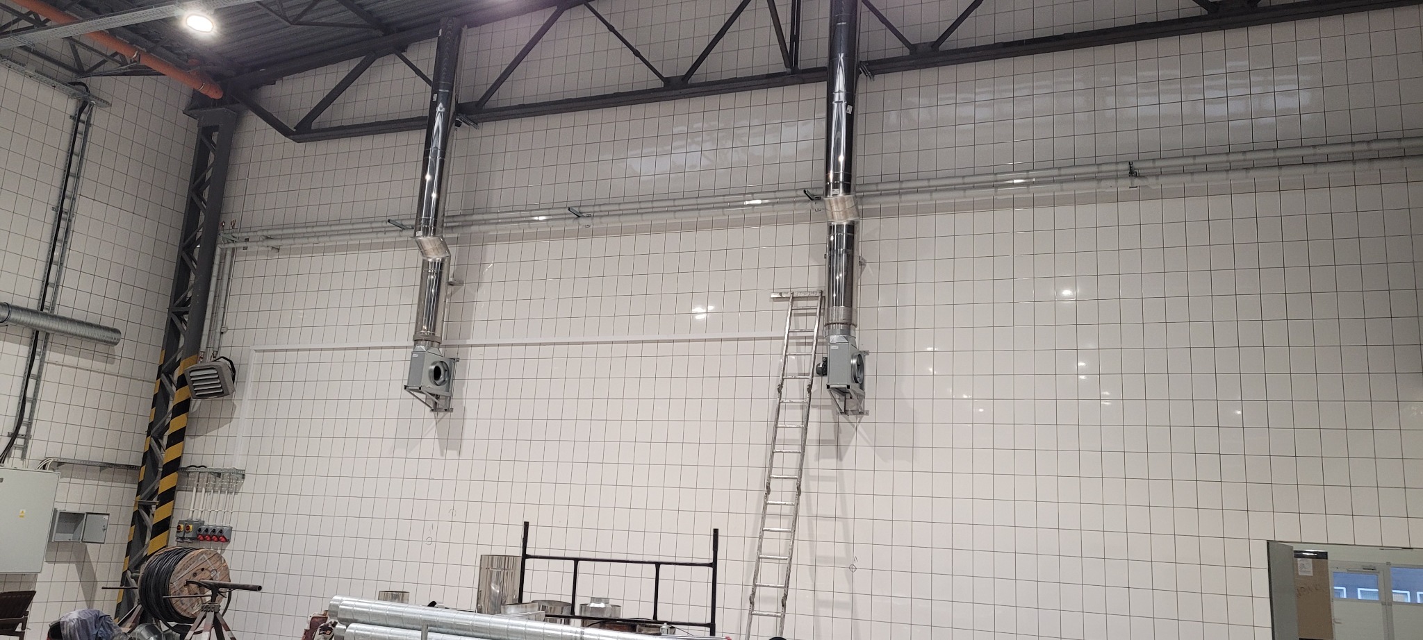 Montaz kominów wraz z wyciągiem