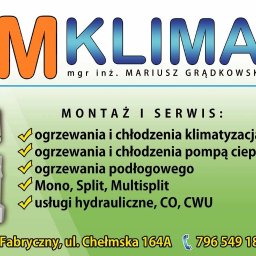 M-Klima Mariusz Grądkowski - Klimatyzacja Do Mieszkania Rejowiec Fabryczny
