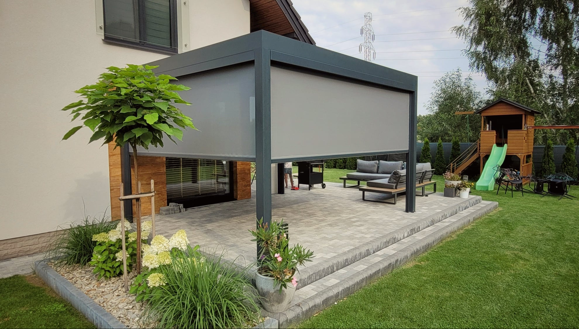 Pergola z roletami ZIIP