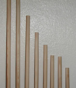 Drążki, kije, kołki