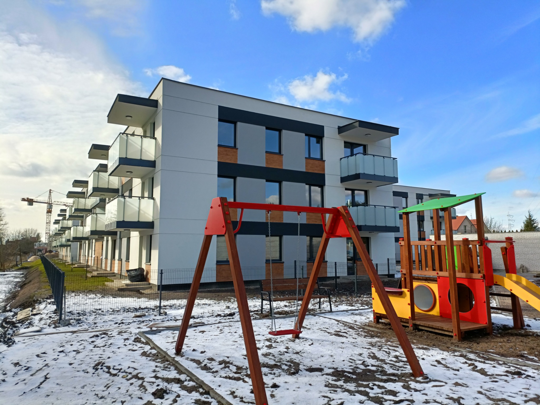 2021-2022 Osiedle budynków wielorodzinnych z parkingiem, 65 mieszkań, Białystok