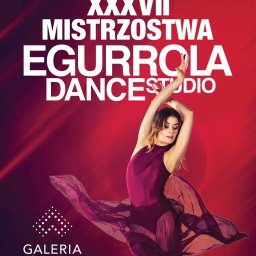 XXXVII Mistrzostwa Egurrola Dance Studio
poster promoting the 37th edition of the biggest dance tournament in Poland