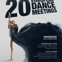 20th Anniversary Edition of European Dance Meetings
main poster and social media ads promoting particular dance teachers