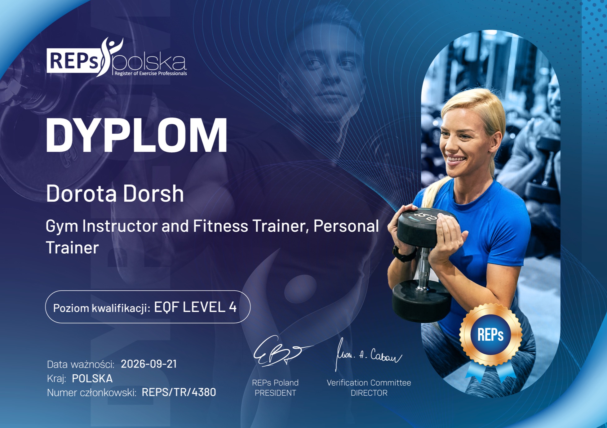 DYPLOM REPs Polska
