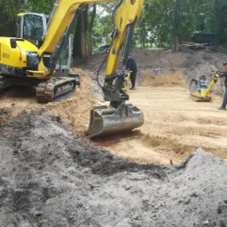 Płyty fundamentowe , zasypka fundamentów, piasek