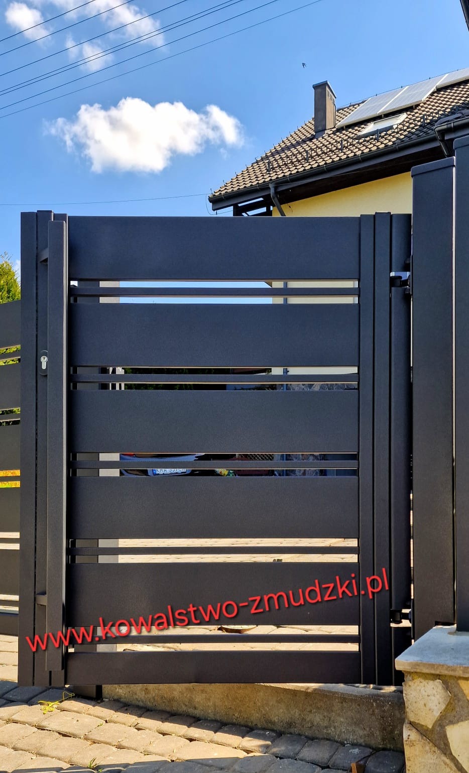 Ogrodzenie nowoczesne balustrady panelowe bramy na wymiar