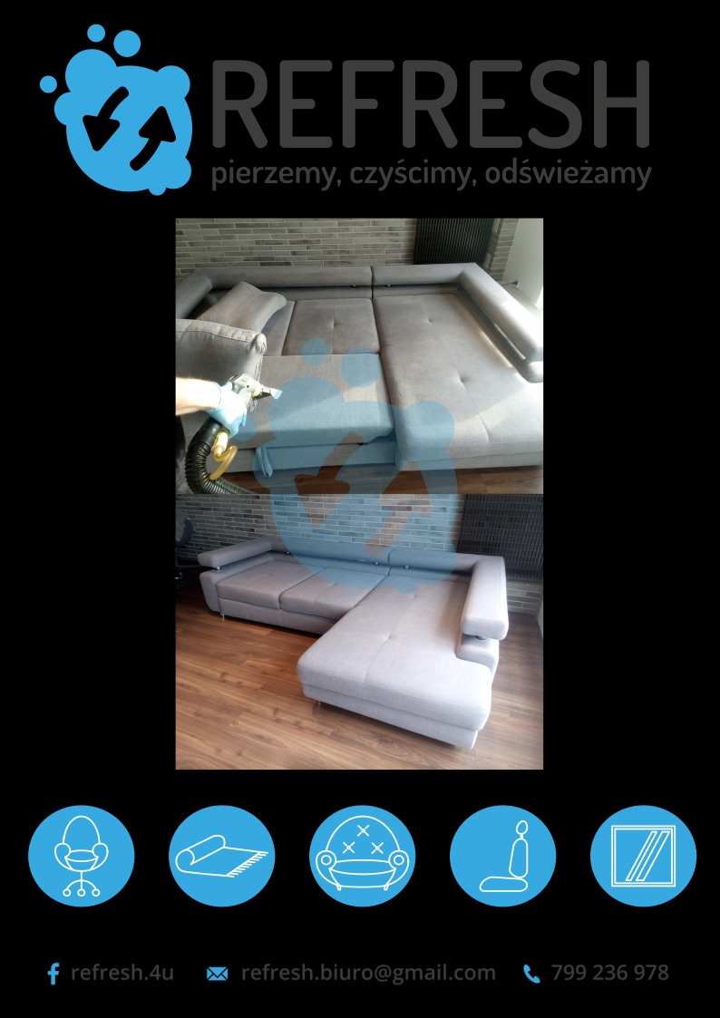 Pranie narożników.