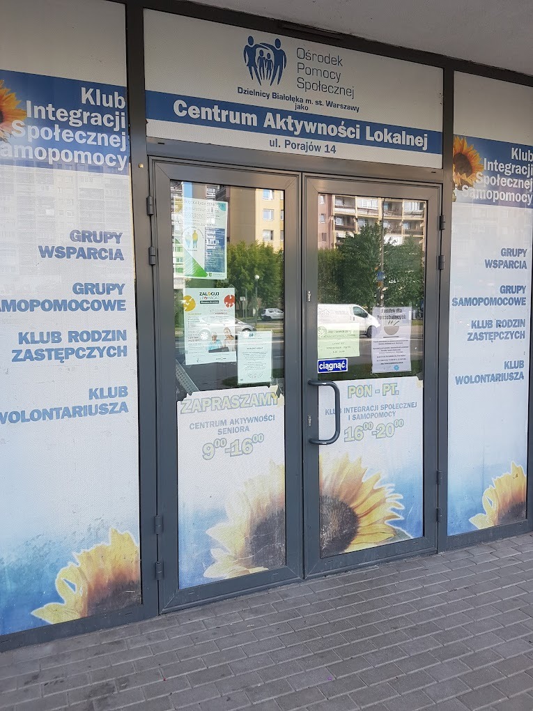 Ośrodek Pomocy Społecznej Dzielnicy Białołęka, ul. Porajów