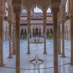 Pałac Nasrydów, Alhambra complex, 21/10/2022, Granada, Spain