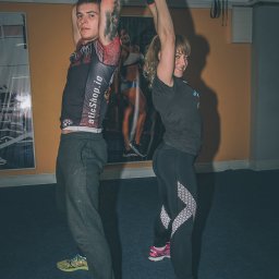 Polish Fitness & Gym Studio photo session, model: Daniel & Kamila, Dublin, Ireland, 2018