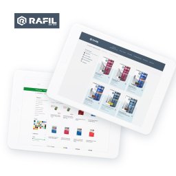 Sklep dla przemysłu i strona firmowa dla radomskiej fabryki Rafil.  Sklep internetowy z doskonale opracowaną i wdrożoną zawartością, dopracowaną pod względem UX i RWD. 