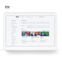 Dedykowana platforma sprzedaży kursów online - Lean Action Plan. Sklep do sprzedaży kursów online posiada cztery wersje produktu oraz wyszukiwarkę produktów w czasie rzeczywistym. 
