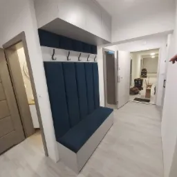 Panele tapicerowane Szafki w korytarzu