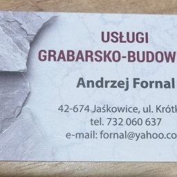 Uslugi Grabarsko- budowlane Andrzej Fornal - Wyburzenia Zbrosławice