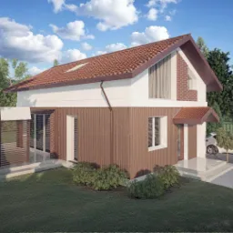 Budynek mieszkalny jednorodzinny w Borach Tucholskich