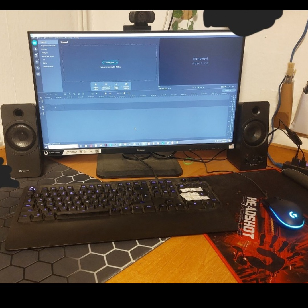 To zdjęcie mojego mini studia samego sobie