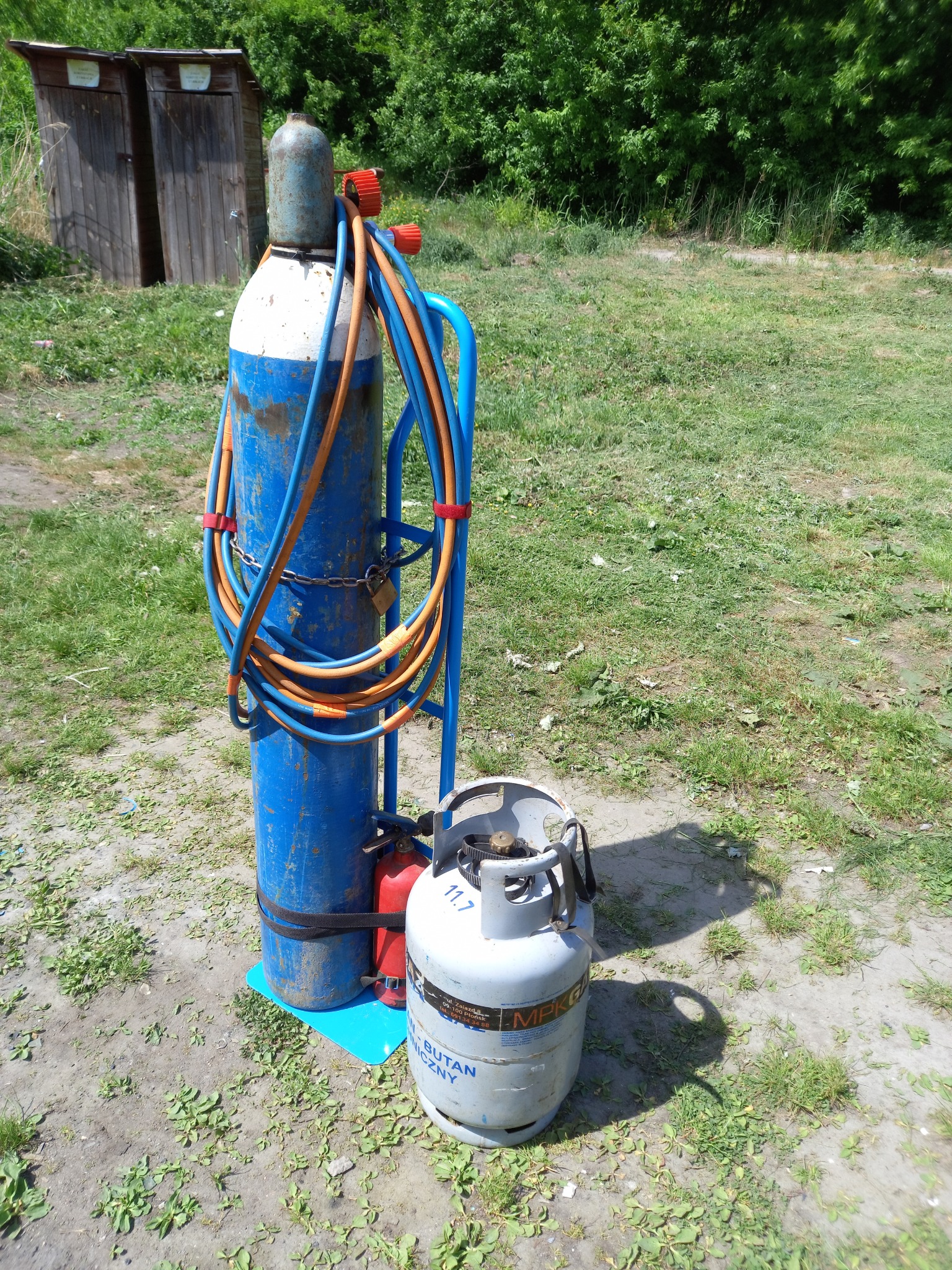 Cięcie złomu na miejscu każdy złom zabiorę